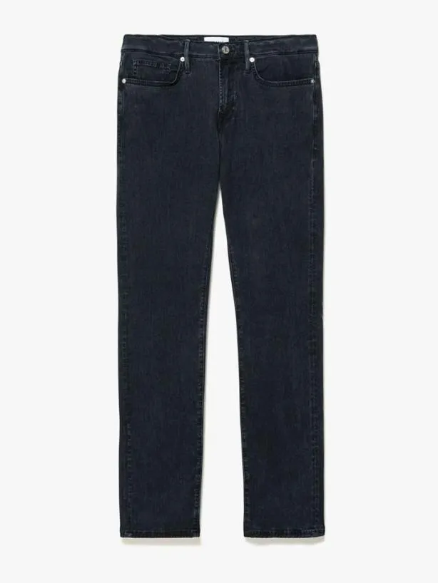 Frame L039Homme Slim Brushed Twill In Washed Navy Washed Navy Men Pants and Shorts Frame L039Homme Slim Brushed Twill In Washed Navy Washed Navy Men Pants and Shorts