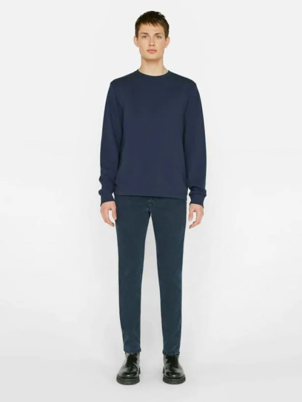 Frame L039Homme Slim Brushed Twill In Washed Navy Washed Navy Men Pants and Shorts