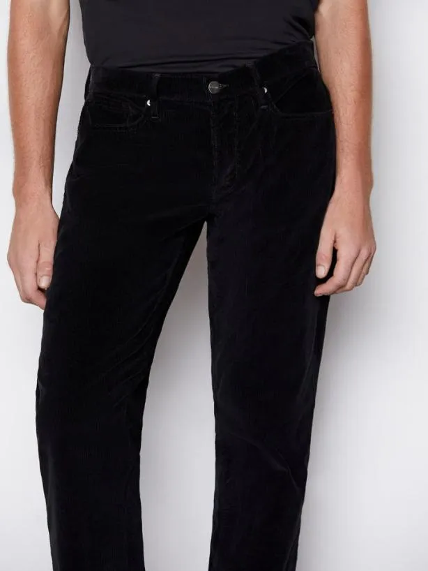 Frame L039Homme Slim Corduroy In Noir Noir Men Pants and Shorts Frame L039Homme Slim Corduroy In Noir Noir Men Pants and Shorts