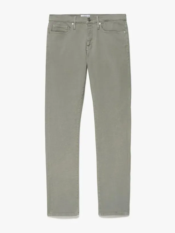 Frame L039Homme Slim Twill In Garage Desert Sage Garage Desert Sage Men Pants and Shorts Frame L039Homme Slim Twill In Garage Desert Sage Garage Desert Sage Men Pants and Shorts