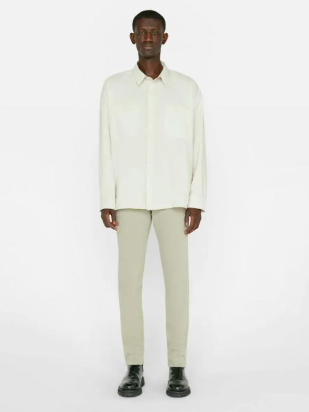 Frame L039Homme Slim Twill In Garage Desert Sage Garage Desert Sage Men Pants and Shorts Frame L039Homme Slim Twill In Garage Desert Sage Garage Desert Sage Men Pants and Shorts