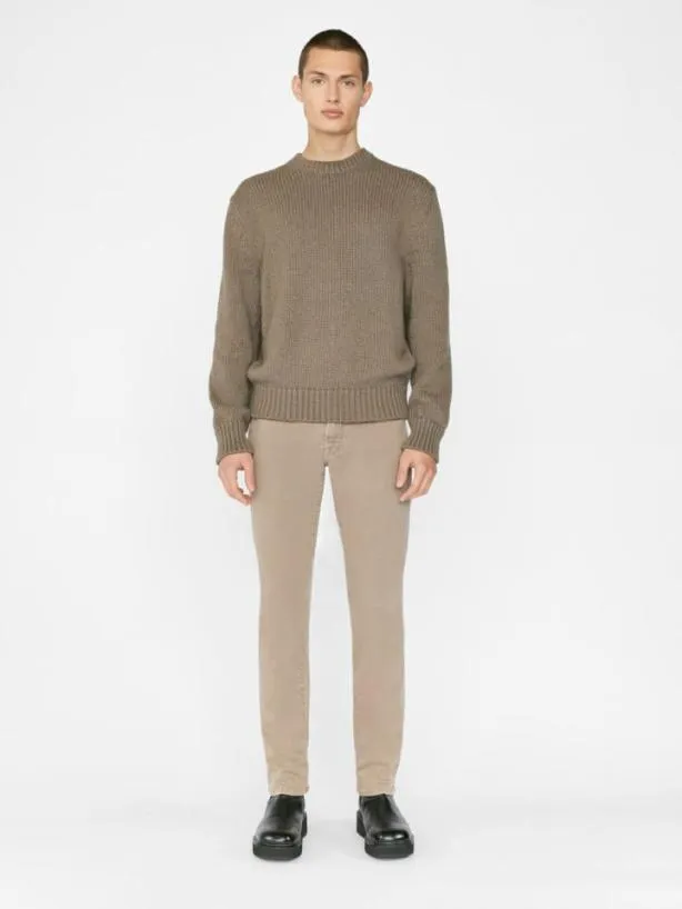 Frame L039Homme Slim Twill In Garage Grime Garage Grime Men Pants and Shorts Frame L039Homme Slim Twill In Garage Grime Garage Grime Men Pants and Shorts