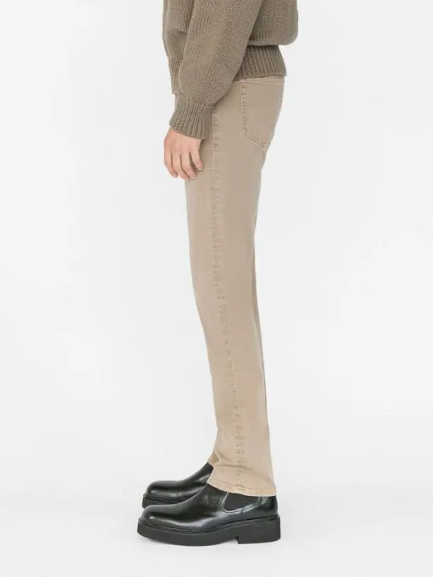 Frame L039Homme Slim Twill In Garage Grime Garage Grime Men Pants and Shorts Frame L039Homme Slim Twill In Garage Grime Garage Grime Men Pants and Shorts