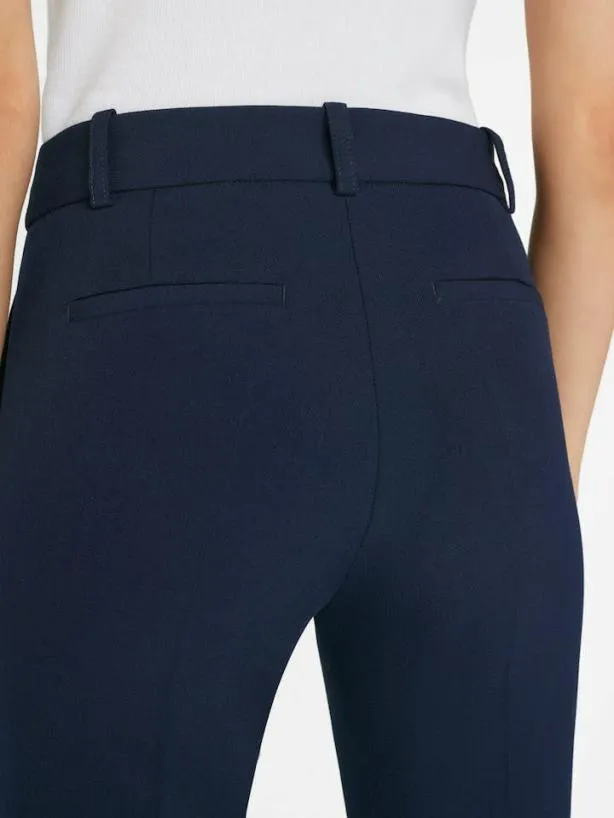 Frame Le Mini Boot Trouser In Navy Navy Women Pants