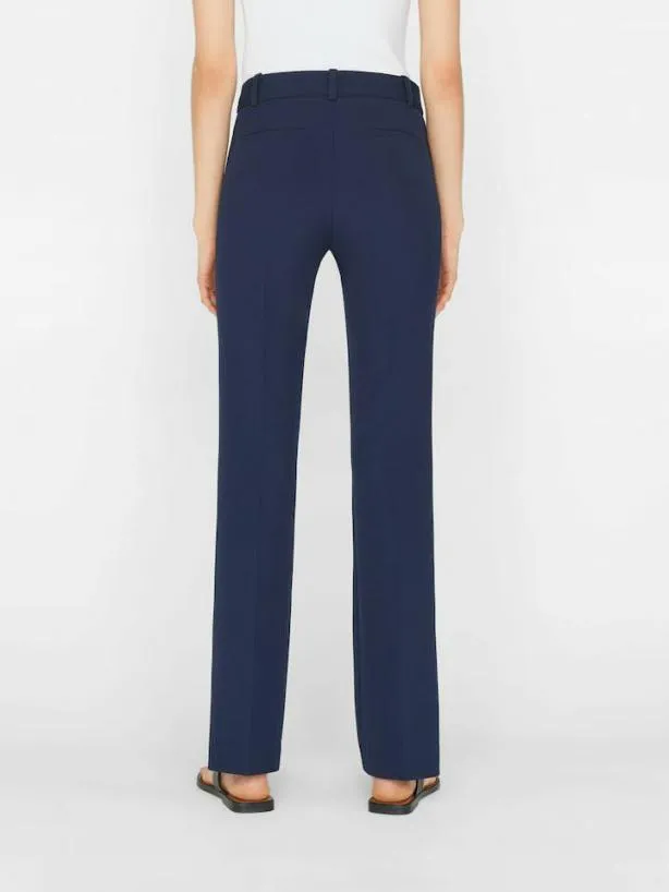 Frame Le Mini Boot Trouser In Navy Navy Women Pants