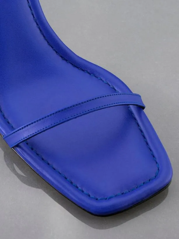 Frame Le Ozzie Lace Up Sandal In Ultramarine Ultramarine Women Accessories Frame Le Ozzie Lace Up Sandal In Ultramarine Ultramarine Women Accessories