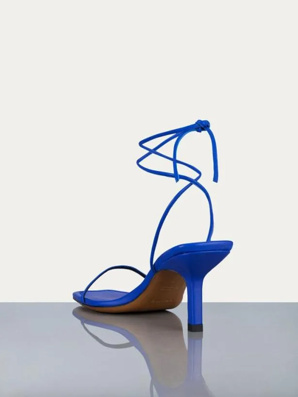 Frame Le Ozzie Lace Up Sandal In Ultramarine Ultramarine Women Accessories Frame Le Ozzie Lace Up Sandal In Ultramarine Ultramarine Women Accessories