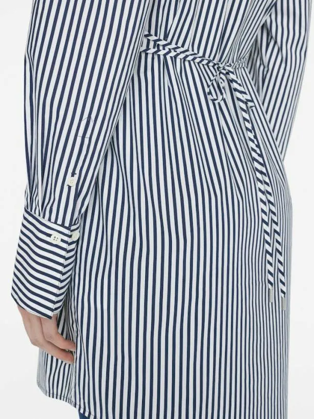 Frame Mini Shirt Dress In Blanc Multi Blanc Multi Women Tops and Blouses Frame Mini Shirt Dress In Blanc Multi Blanc Multi Women Tops and Blouses