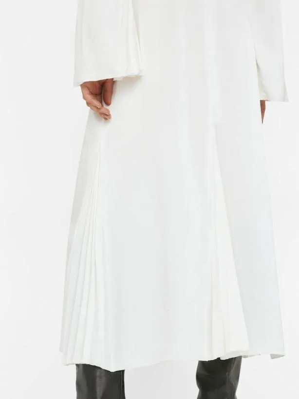 Frame Tie Front Bell Sleeve Dress In Off White Off White Women Dresses and Jumpsuits Frame Tie Front Bell Sleeve Dress In Off White Off White Women Dresses and Jumpsuits
