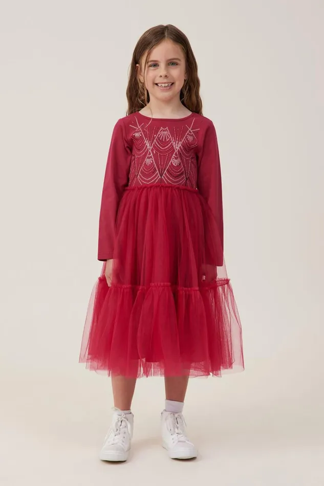 Girls Dresses Cotton On Iris Long Sleeve Dress Berrydeco Sparkle Girls Dresses Cotton On Iris Long Sleeve Dress Berrydeco Sparkle