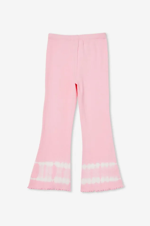 Girls Leggings Pants and Jeans Cotton On Francine Flare Pant Blush Pinktie Dye Girls Leggings Pants and Jeans Cotton On Francine Flare Pant Blush Pinktie Dye