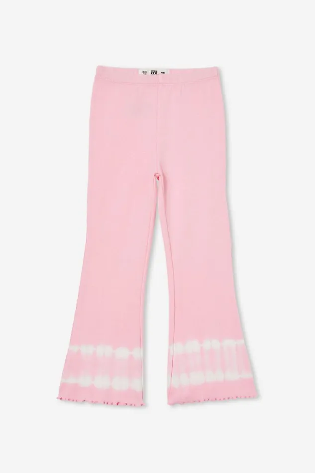 Girls Leggings Pants and Jeans Cotton On Francine Flare Pant Blush Pinktie Dye Girls Leggings Pants and Jeans Cotton On Francine Flare Pant Blush Pinktie Dye
