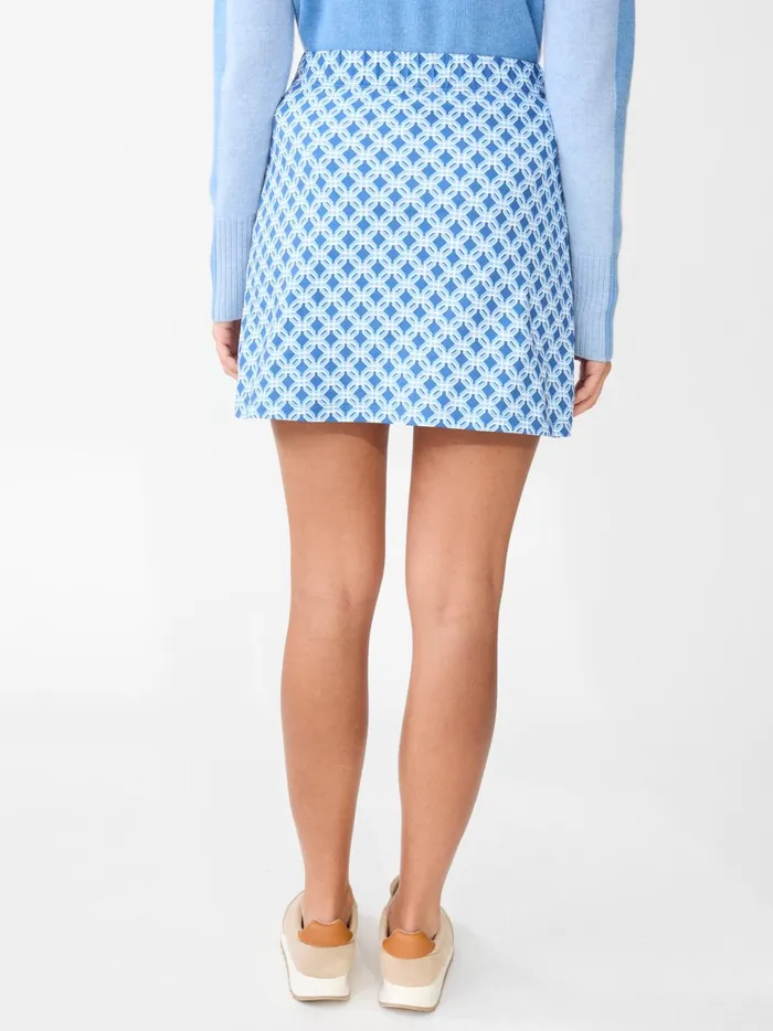JMclaughlin Briana Skort In Splendor Link Bluelight Blueoff White Women Skirts and Skorts JMclaughlin Briana Skort In Splendor Link Bluelight Blueoff White Women Skirts and Skorts