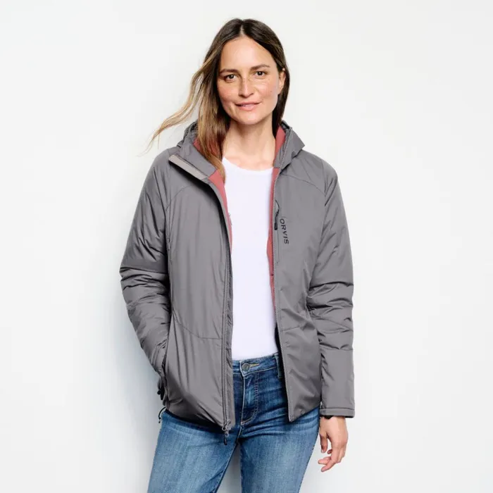 Jackets Women Orvis Womens PRO HD Insulated Hoodie Irongate