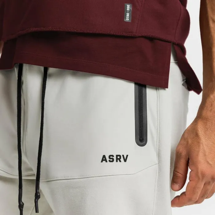 Joggers and Pants Men ASRV French Terry Technical Snap Jogger Stone