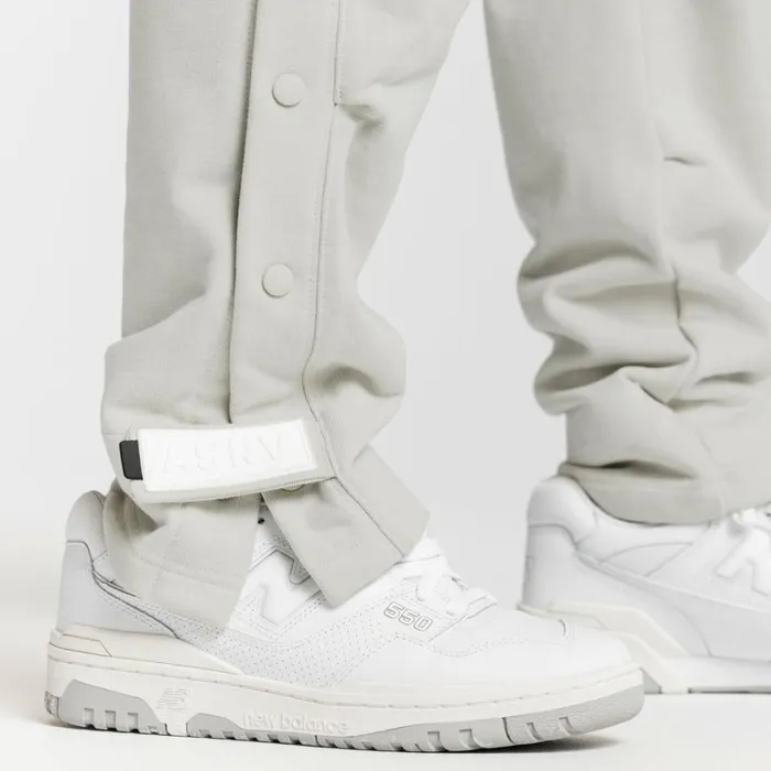 Joggers and Pants Men ASRV French Terry Technical Snap Jogger Stone