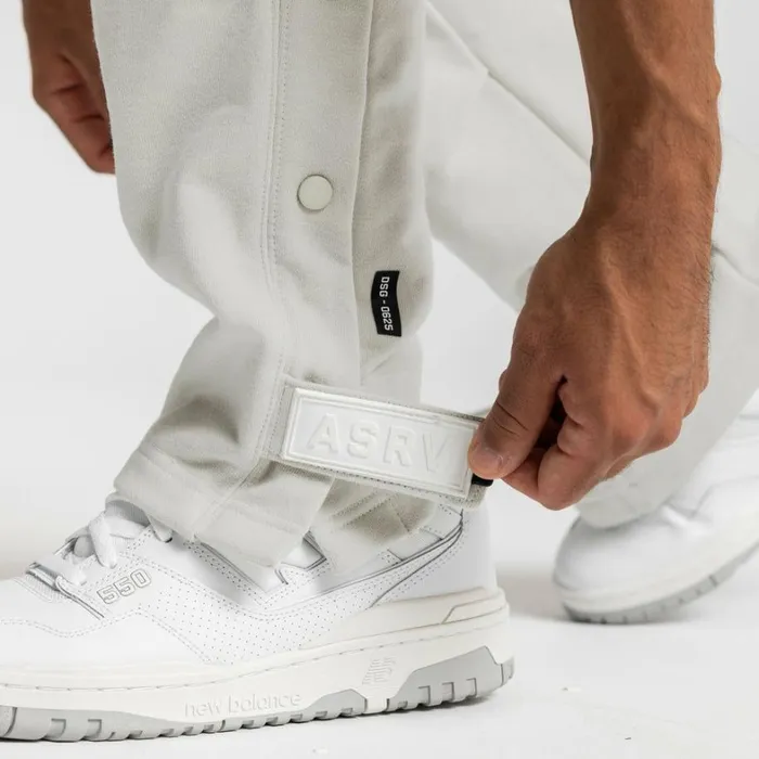 Joggers and Pants Men ASRV French Terry Technical Snap Jogger Stone