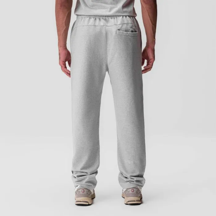 Joggers and Pants Men ASRV Tech Essential Straight Leg Sweats Heather Grey