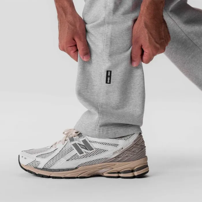 Joggers and Pants Men ASRV Tech Essential Straight Leg Sweats Heather Grey