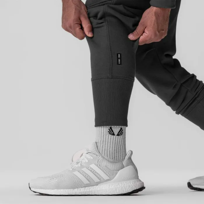 Joggers and Pants Men ASRV TechTerry High Rib Jogger Space Grey 034asrv034