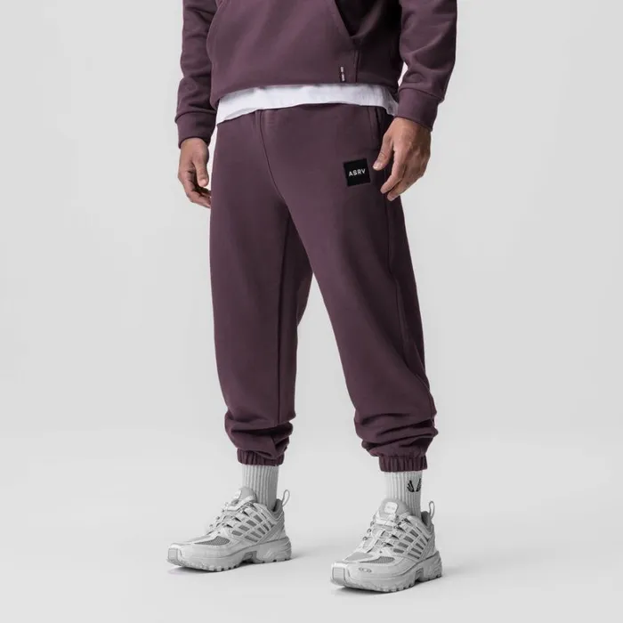 Joggers and Pants Men ASRV TechTerry Oversized Sweats Deep Purple 034patch034