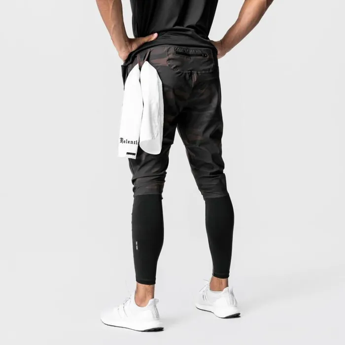 Joggers and Pants Men ASRV TETRALITE Hybrid Jogger Rust Camo