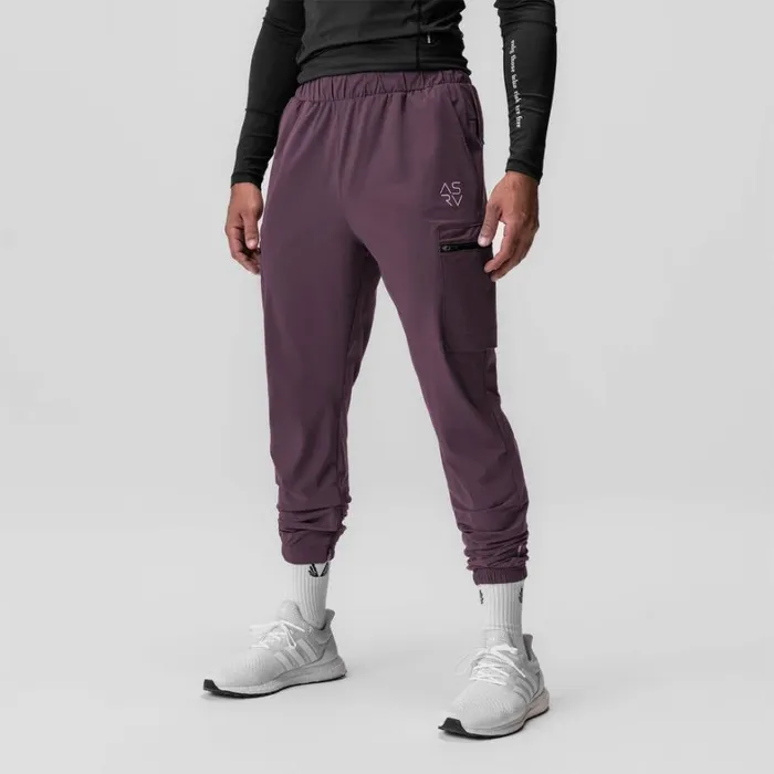Joggers and Pants Men ASRV TetraLite Standard Zip Jogger Deep Purple 034cyber034