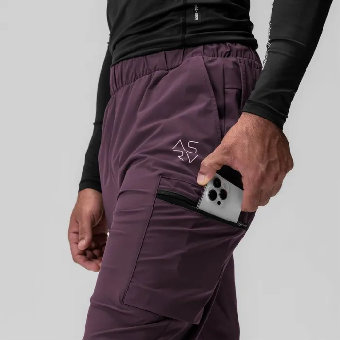 Joggers and Pants Men ASRV TetraLite Standard Zip Jogger Deep Purple 034cyber034