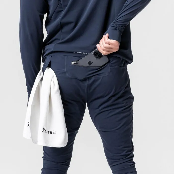 Joggers and Pants Men ASRV Thermal Hybrid Jogger Navy