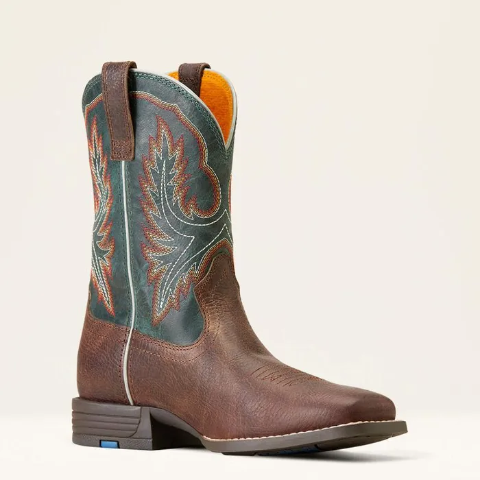 Kids Big Kids039 Footwear Ariat Wilder Western Boot Hat Box Brown Kids Big Kids039 Footwear Ariat Wilder Western Boot Hat Box Brown