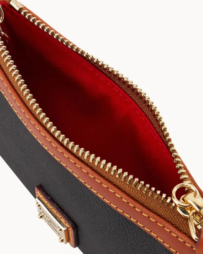 Kirby Medium Wristlet Black Women Dooney and Bourke Wallets Kirby Medium Wristlet Black Women Dooney and Bourke Wallets