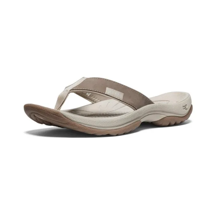 Kona Flip BrindleSilver Birch Leather FlipFlop Women KEEN Water Kona Flip BrindleSilver Birch Leather FlipFlop Women KEEN Water
