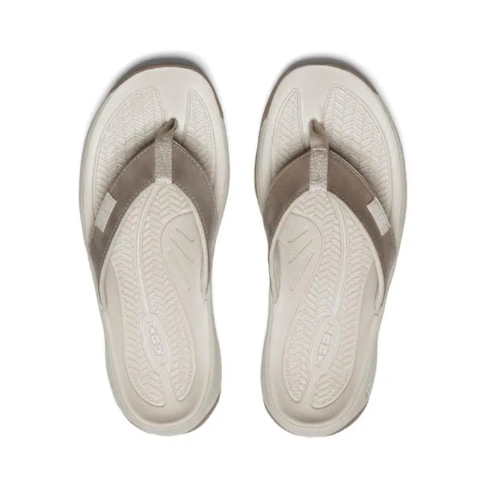 Kona Flip BrindleSilver Birch Leather FlipFlop Women KEEN Water Kona Flip BrindleSilver Birch Leather FlipFlop Women KEEN Water