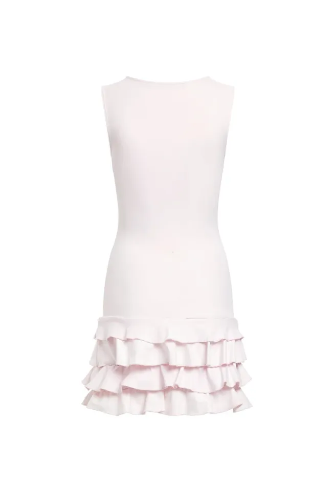 Lioness Fashion BISOUS RUFFLE DRESS Blush Women Dresses