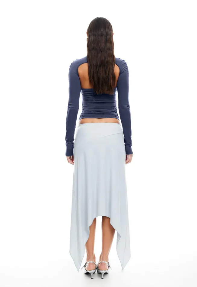 Lioness Fashion CHERIE MIDI SKIRT Smoke Women Skirts Lioness Fashion CHERIE MIDI SKIRT Smoke Women Skirts