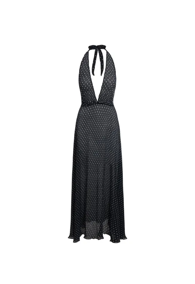 Lioness Fashion DISTRICT MAXI DRESS Onyx Polka Women Dresses Lioness Fashion DISTRICT MAXI DRESS Onyx Polka Women Dresses