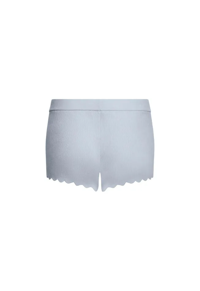 Lioness Fashion DOLLHOUSE KNIT SHORT Soft Blue Women Shorts Lioness Fashion DOLLHOUSE KNIT SHORT Soft Blue Women Shorts