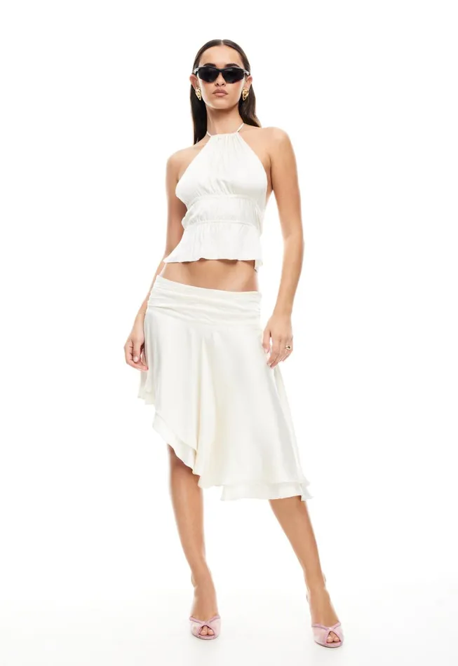 Lioness Fashion LEGACY HALTER TOP Ivory Women Tops Lioness Fashion LEGACY HALTER TOP Ivory Women Tops