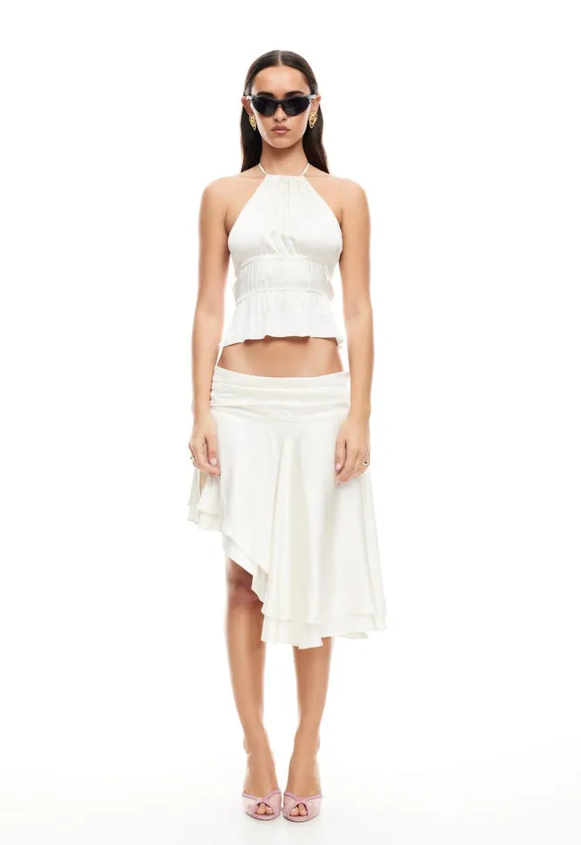 Lioness Fashion LEGACY HALTER TOP Ivory Women Tops Lioness Fashion LEGACY HALTER TOP Ivory Women Tops
