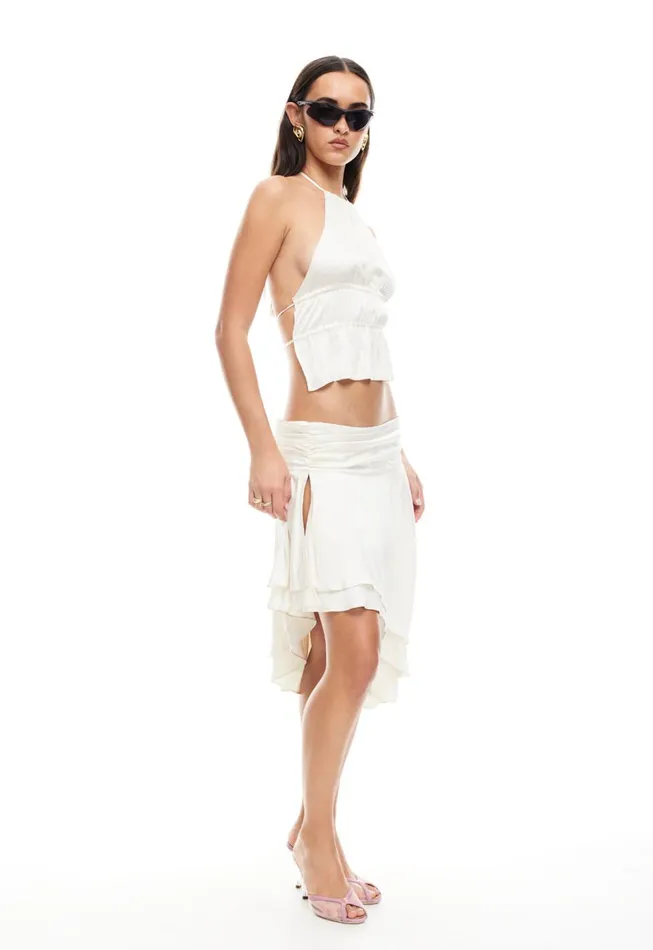 Lioness Fashion LEGACY HALTER TOP Ivory Women Tops Lioness Fashion LEGACY HALTER TOP Ivory Women Tops