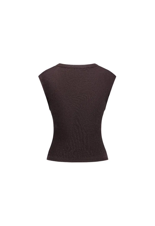 Lioness Fashion MOSS TIE TOP Brown Women Swim Lioness Fashion MOSS TIE TOP Brown Women Swim