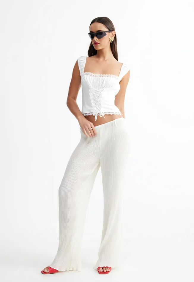 Lioness Fashion PALMER CORSET Porcelain Women Tops Lioness Fashion PALMER CORSET Porcelain Women Tops