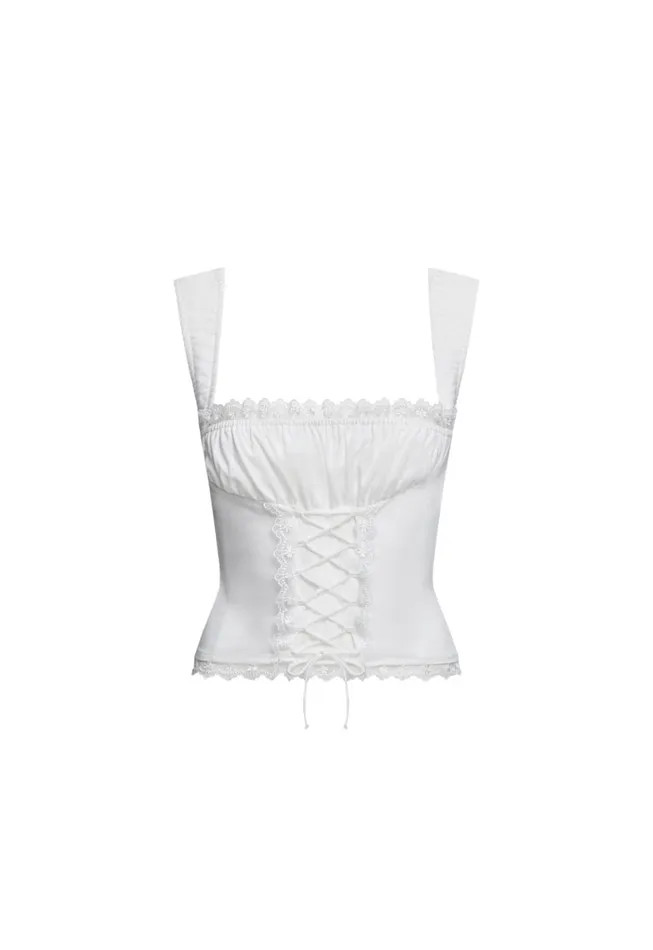 Lioness Fashion PALMER CORSET Porcelain Women Tops Lioness Fashion PALMER CORSET Porcelain Women Tops