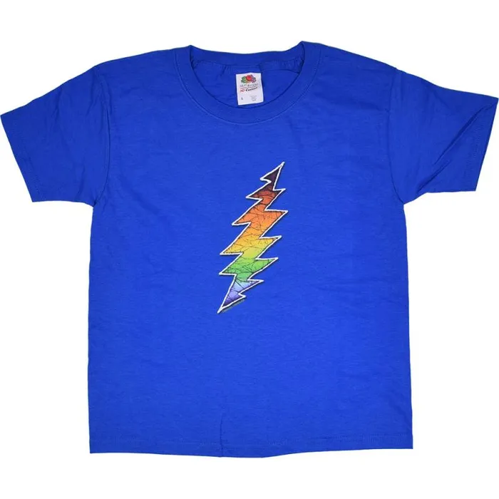 Liquid Blue Youth Kids GD Bolt Youth Blue TShirt