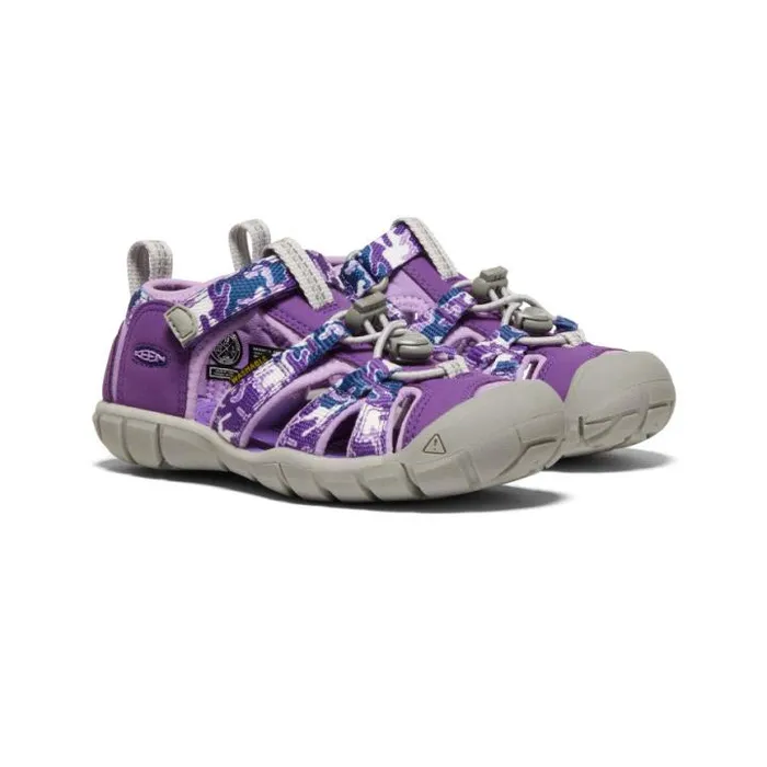 Little Kids039 Purple Camo Water Sandals 8211 Seacamp II CNX Kids KEEN Sandals Little Kids039 Purple Camo Water Sandals 8211 Seacamp II CNX Kids KEEN Sandals