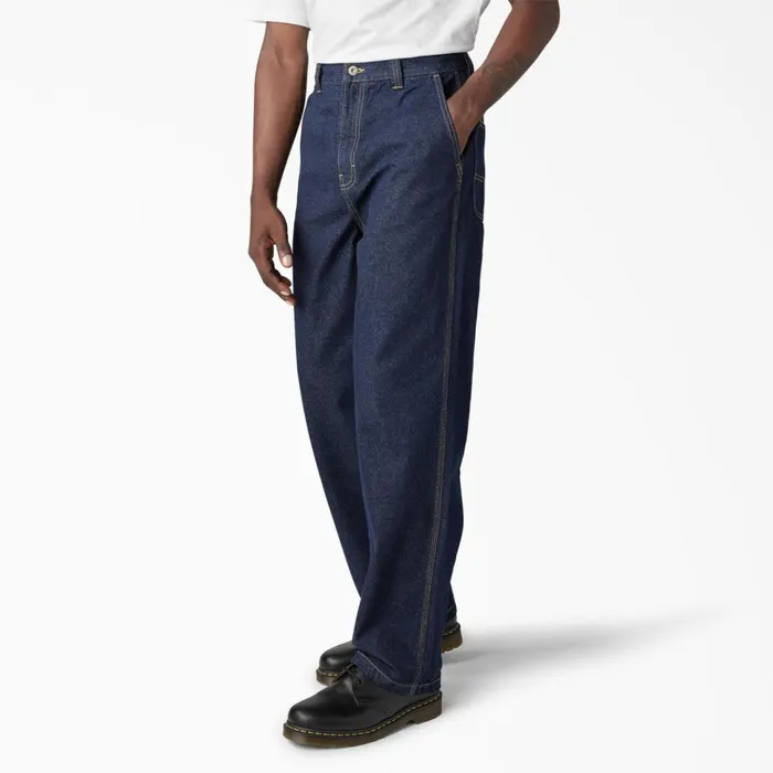 Madison Loose Fit Jeans Rinsed Indigo Blue Rinsed Indigo Blue rnb Men Dickies Jeans Madison Loose Fit Jeans Rinsed Indigo Blue Rinsed Indigo Blue rnb Men Dickies Jeans