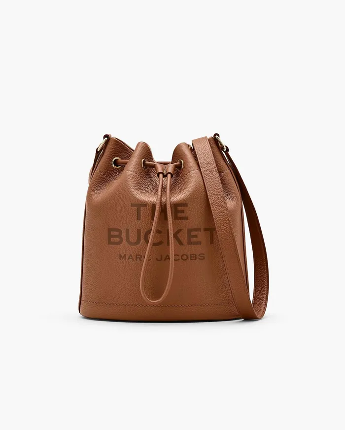 Marc Jacobs Bucket Bags Women The Leather Large Bucket Bag Argan Oil