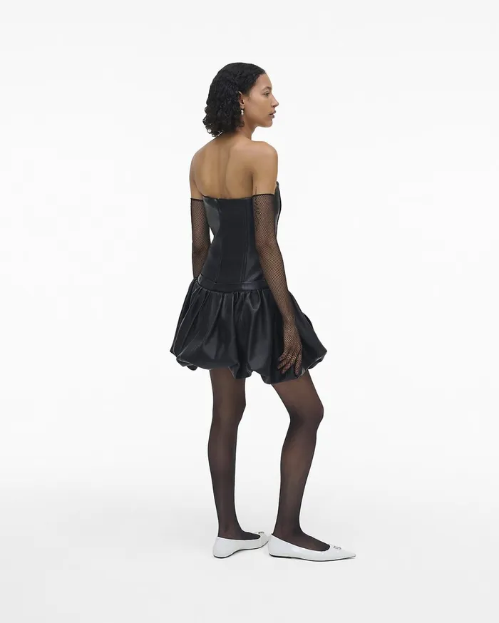 Marc Jacobs Dresses Women The Leather Bubble Dress Black