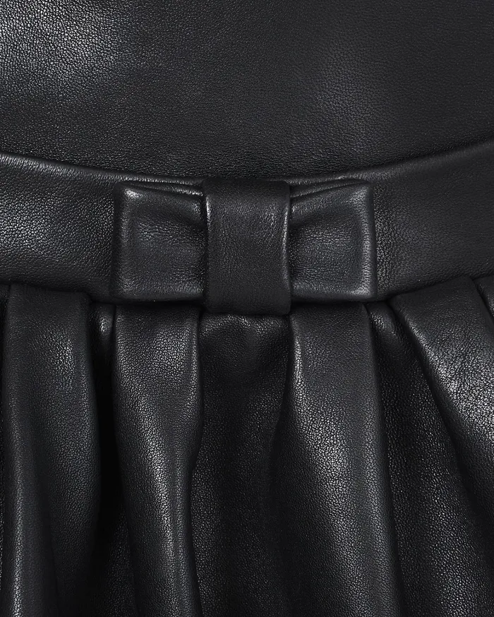 Marc Jacobs Dresses Women The Leather Bubble Dress Black