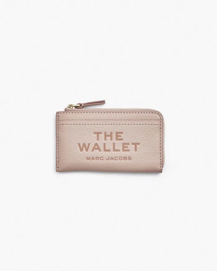 Marc Jacobs Small Wallets Women The Leather Top Zip Multi Wallet Rose